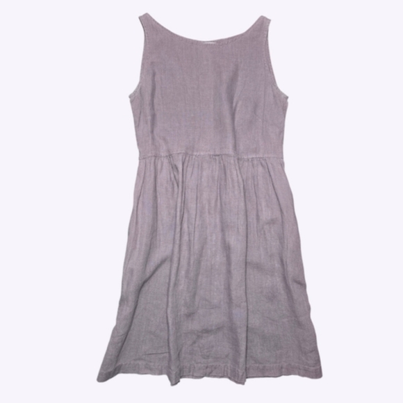 Linenfox Dresses & Skirts - Linenfox Dana Dress In Dusty Lavender Medium